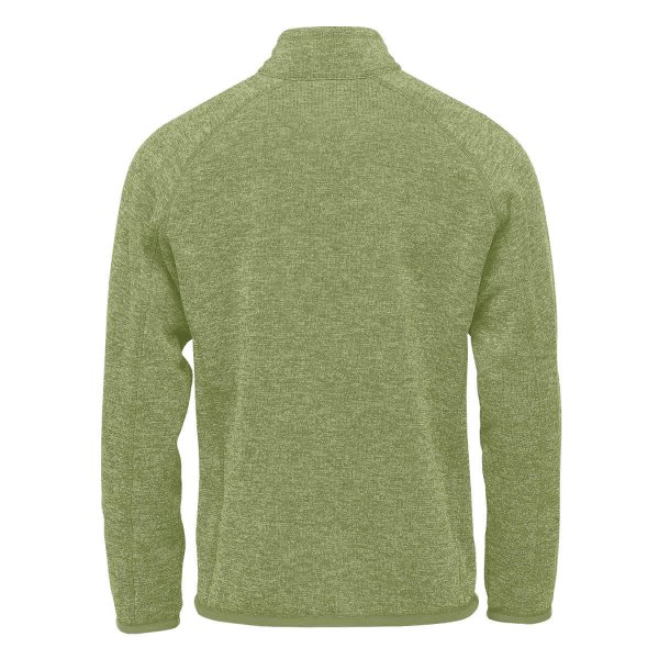 Zoom bild av Men's Avalante 1/4 Zip Pullover, sage green heather