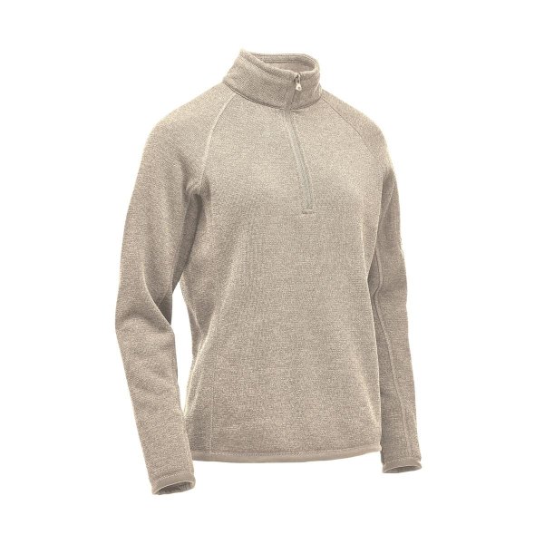 Zoom bild av Women's Avalante 1/4 Zip Pullover, oatmeal heather
