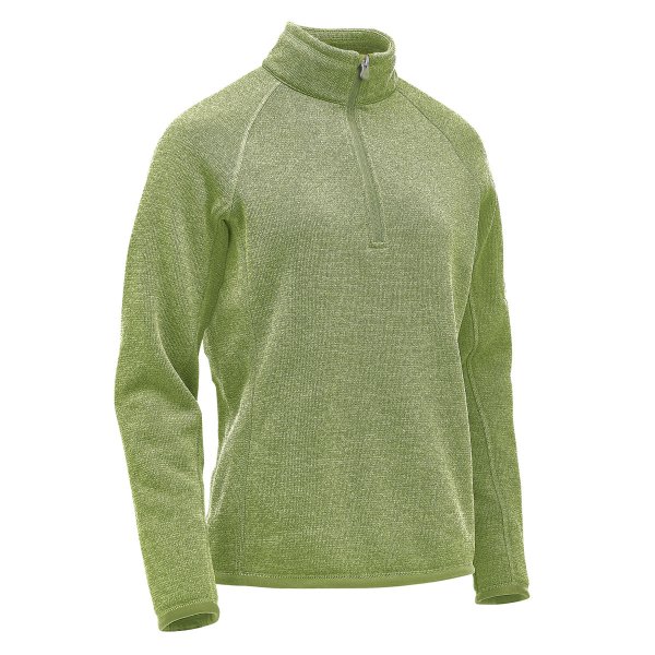 Zoom bild av Women's Avalante 1/4 Zip Pullover, sage green heather
