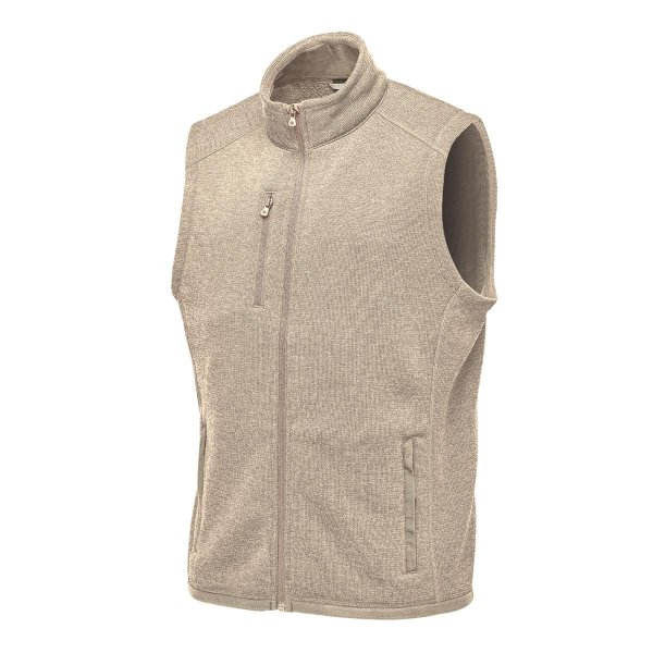Zoom bild av Men's Avalante Full Zip Fleece Vest, oatmeal heather