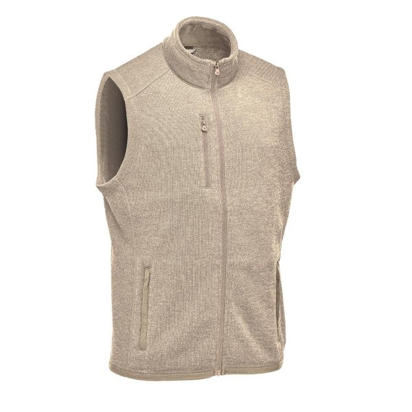 Zoom bild av Men's Avalante Full Zip Fleece Vest, oatmeal heather