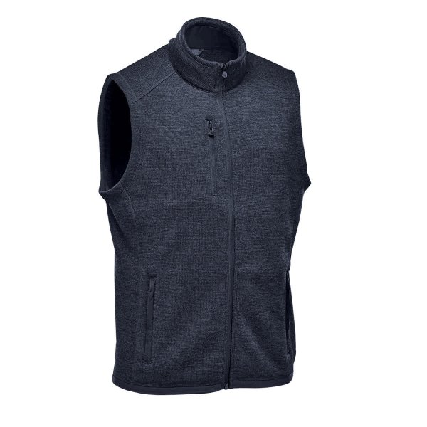 Zoom bild av Men's Avalante Full Zip Fleece Vest, navy heather