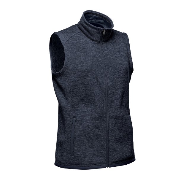 Zoom bild av Women's Avalante Full Zip Fleece Vest, navy heather