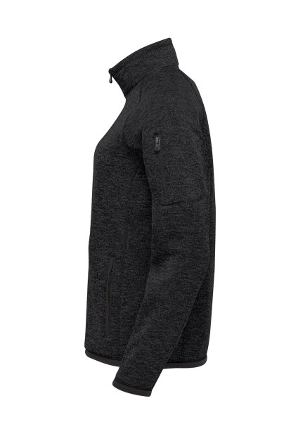 Zoom bild av Women's Avalante Full Zip Fleece Jacket, black heather