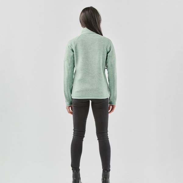 Zoom bild av Women's Avalante Full Zip Fleece Jacket, ice blue heather