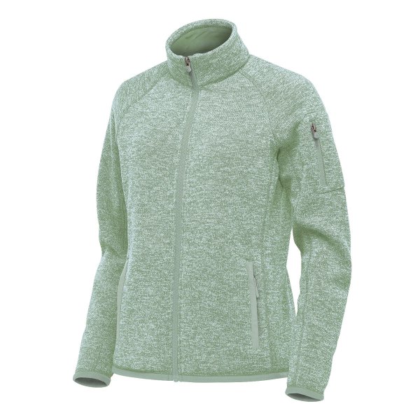 Zoom bild av Women's Avalante Full Zip Fleece Jacket, ice blue heather