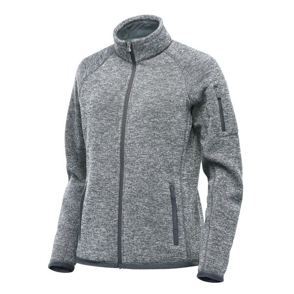Zoom bild av Women's Avalante Full Zip Fleece Jacket, granite heather
