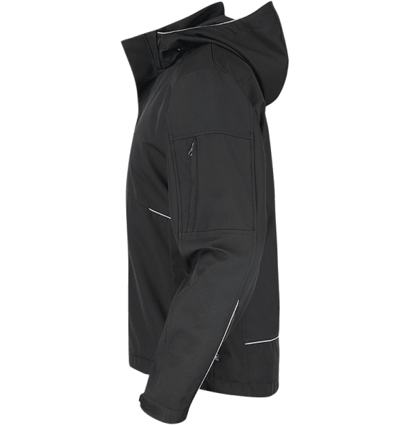 Zoom bild av Softshell Jacket 3-layer, black