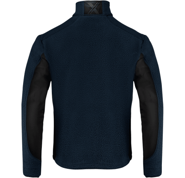 Zoom bild av Pile fleece jacket, navy/black