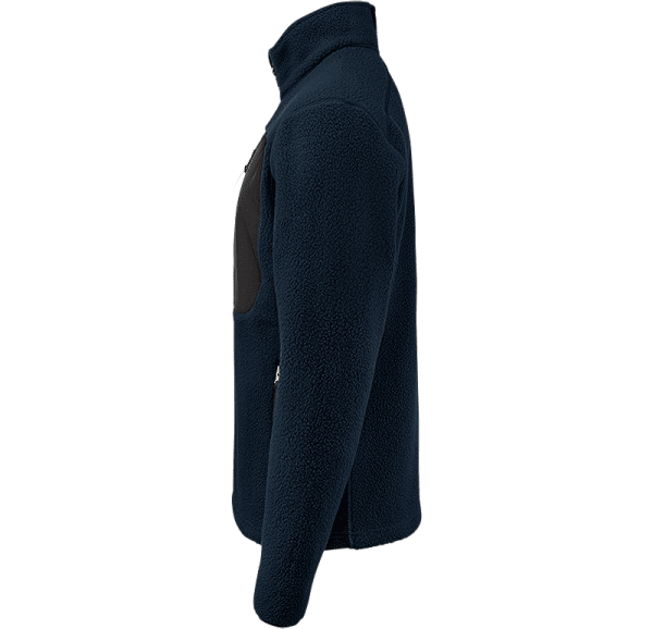 Zoom bild av Pile fleece jacket, navy/black