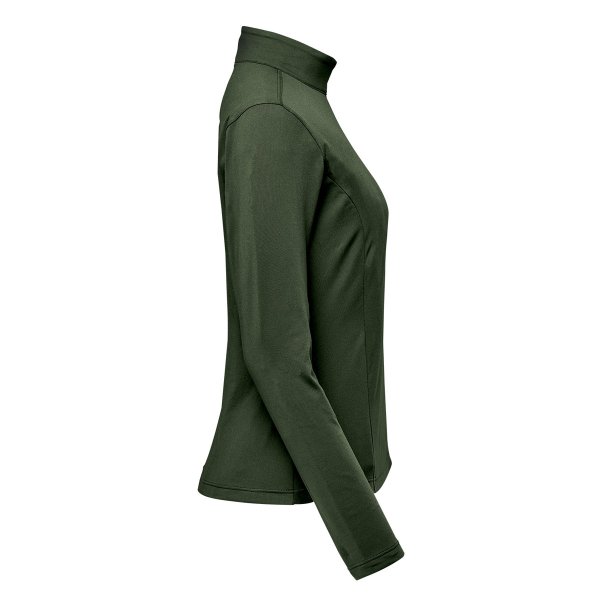 Zoom bild av Women's Zermatt 1/4 Zip Pullover, cypress/chive