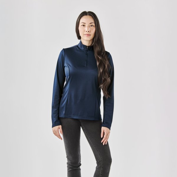 Zoom bild av Women's Monterey 1/4 Zip Pullover, navy