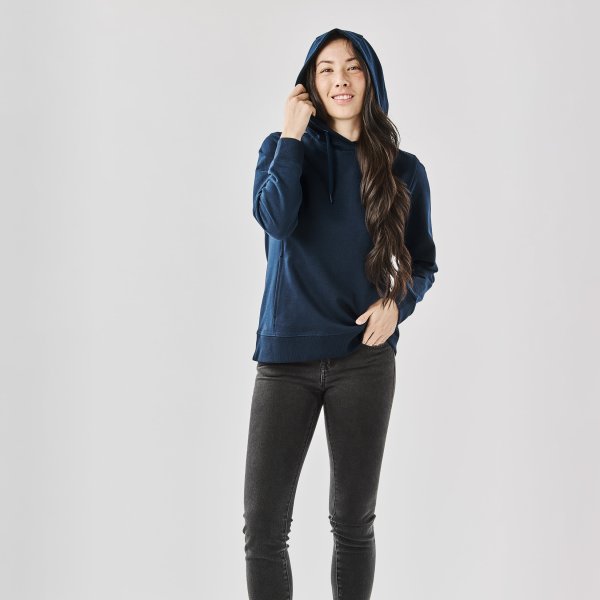 Zoom bild av Women's Stockton Fleece Pullover Hoody, navy