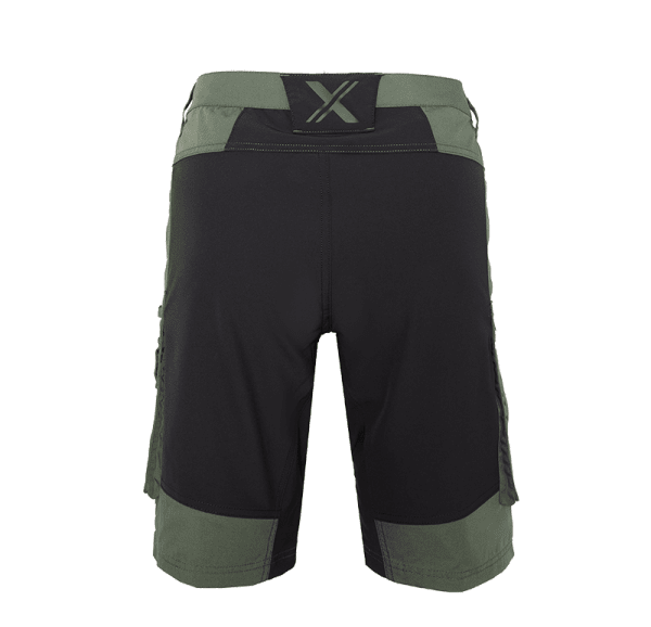 Zoom bild av Womens Service Stretch Shorts, green/black