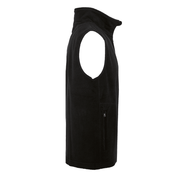 Zoom bild av Light Fleece vest, black