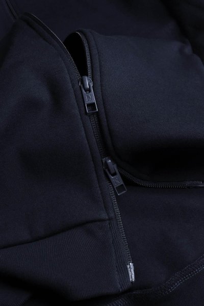Zoom bild av Woman Premium Double-faced hoodie, navy