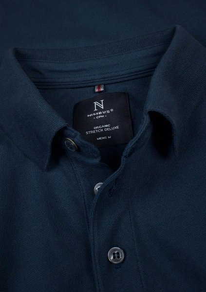 Zoom bild av Stretch deluxe polo, navy