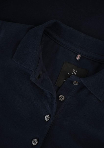 Zoom bild av Woman Stretch deluxe polo, navy