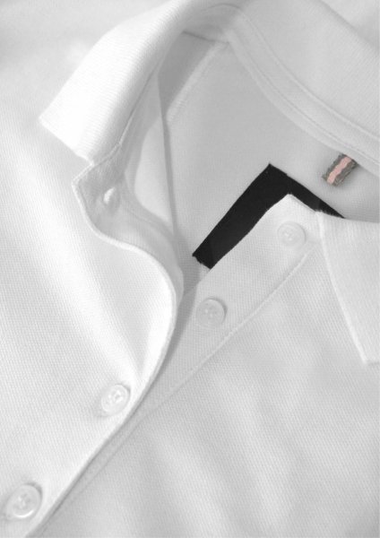 Zoom bild av Woman Stretch deluxe polo, white
