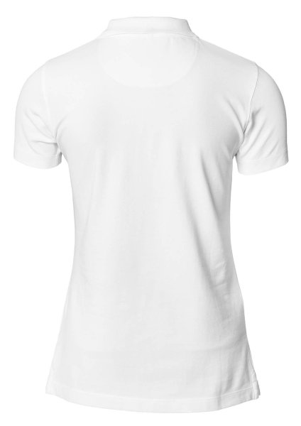 Zoom bild av Woman Stretch deluxe V-neck polo, white