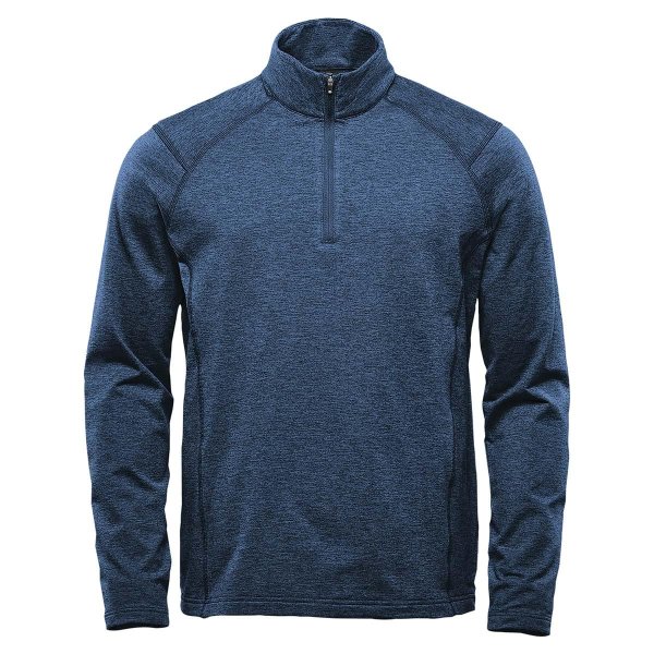 Zoom bild av Men's Treeline Performance 1/4 Zip Pullover, navy heather