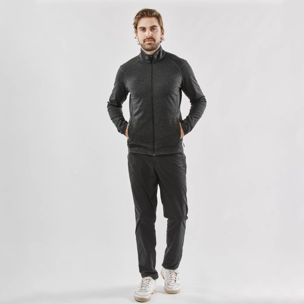 Zoom bild av Men's Treeline Performance Jacket, black heather