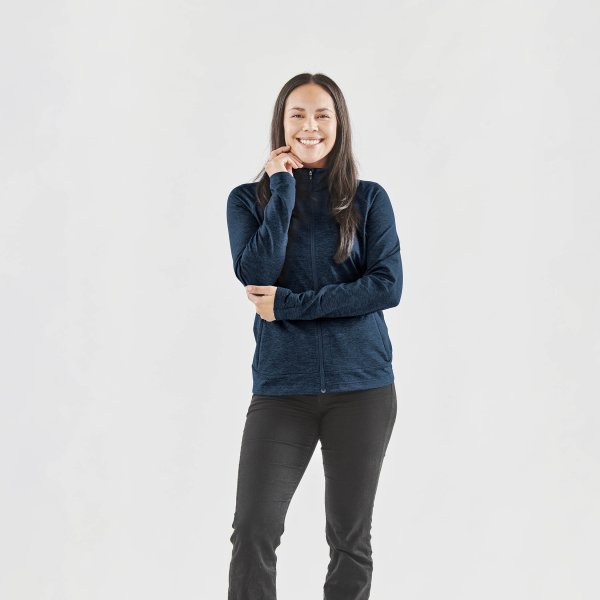 Zoom bild av Women's Treeline Performance Jacket, navy heather