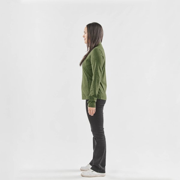Zoom bild av Women's Treeline Performance Jacket, sage green heather