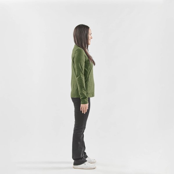 Zoom bild av Women's Treeline Performance Jacket, sage green heather