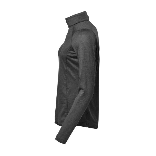 Zoom bild av Women's Milano 1/4 Zip Pullover, charcoal heather