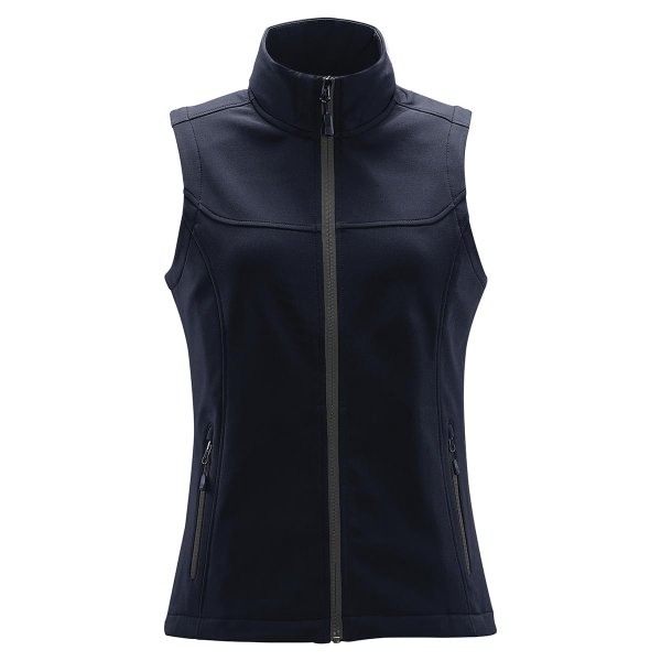 Zoom bild av Women's Orbiter Softshell Vest, navy/carbon