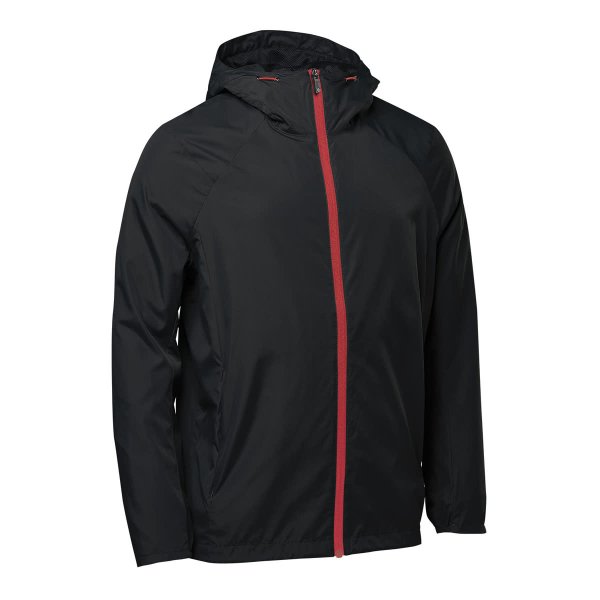 Zoom bild av Men's Pacifica Jacket, black/red