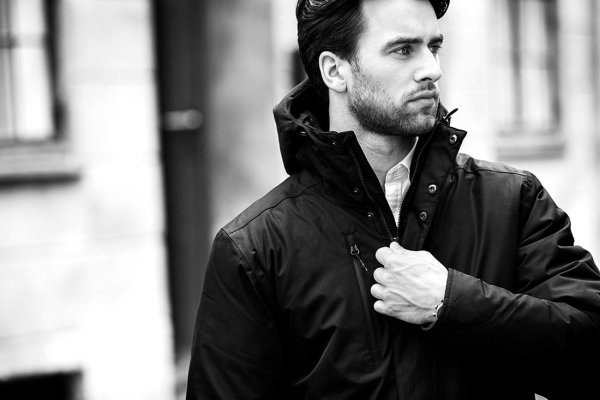 Zoom bild av Urban tech parka jacket, black