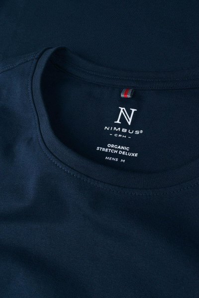 Zoom bild av Stretch tee comfort fit, navy