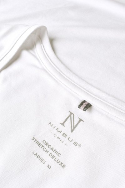 Zoom bild av Woman stretch tee comfort fit, white