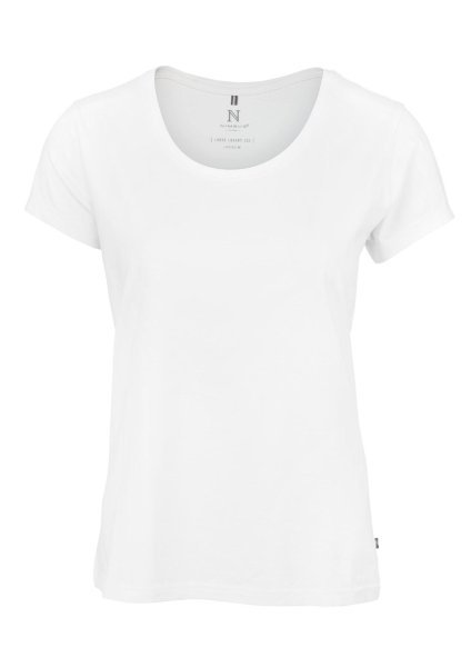 Zoom bild av Woman stretch tee comfort fit, white