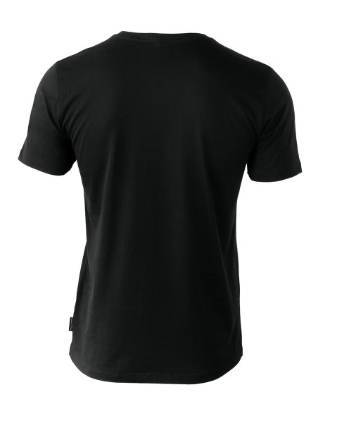 Zoom bild av Soft round neck t-shirt, black