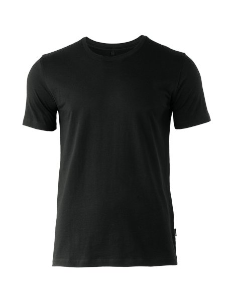 Zoom bild av Soft round neck t-shirt, black