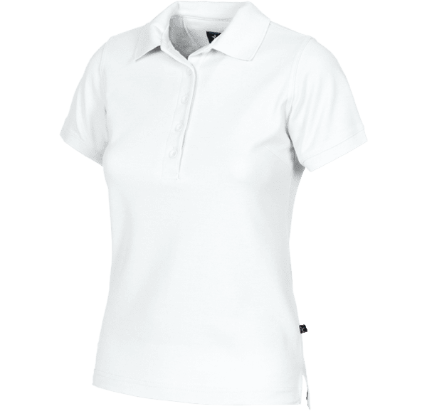 Zoom bild av Womens Pique shirt, white