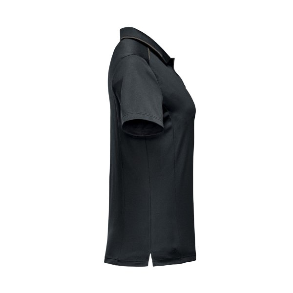 Zoom bild av Women's Monterey S/S Piped Polo, black/granite