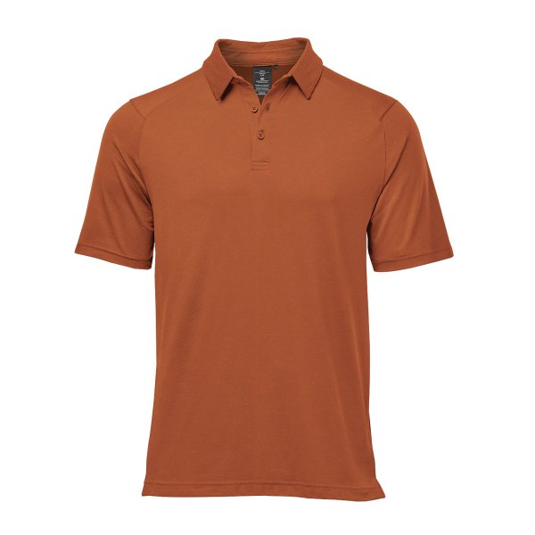 Zoom bild av Men's Oasis S/S Polo, rust