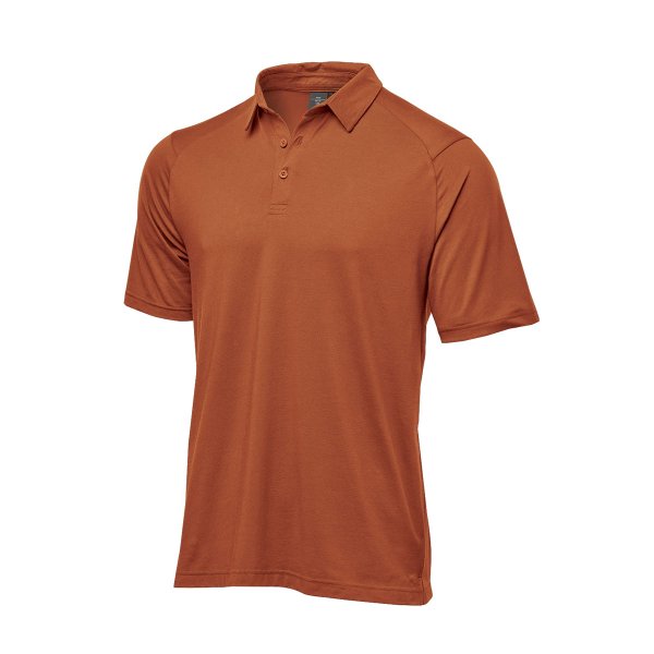 Zoom bild av Men's Oasis S/S Polo, rust