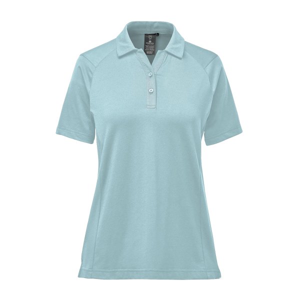 Zoom bild av Women's Oasis S/S Polo, ice blue