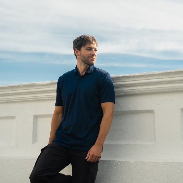 Zoom bild av Men's Monterey S/S Polo, navy