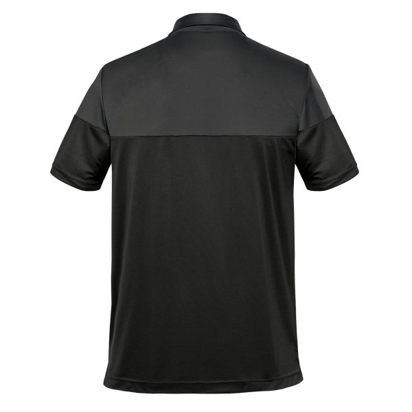 Zoom bild av Men's Monterey Two-Tone S/S Polo, black/granite