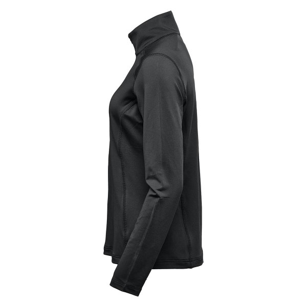 Zoom bild av Women's Augusta 1/4 Zip Long Sleeve, black