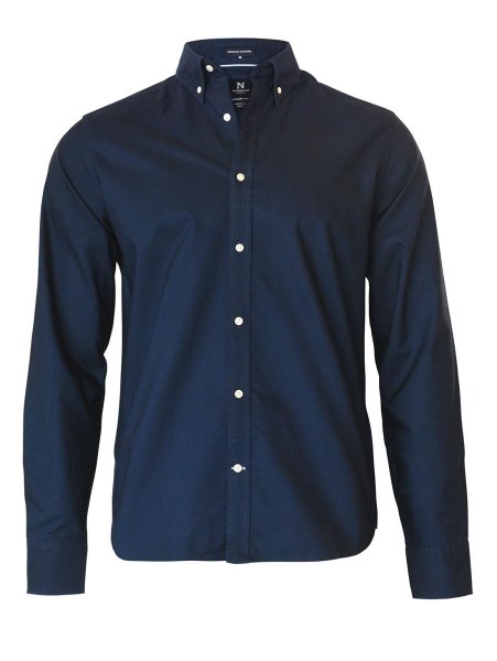 Zoom bild av Classic oxford shirt modern fit, navy
