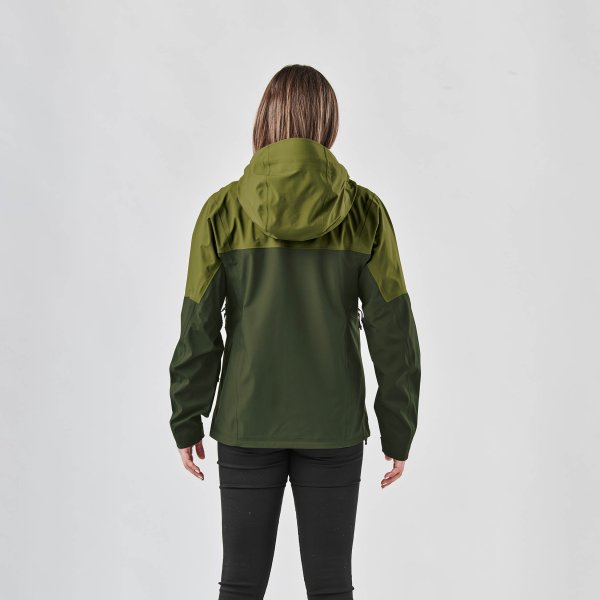 Zoom bild av Women's Vertex Stormshell, chive/cypress