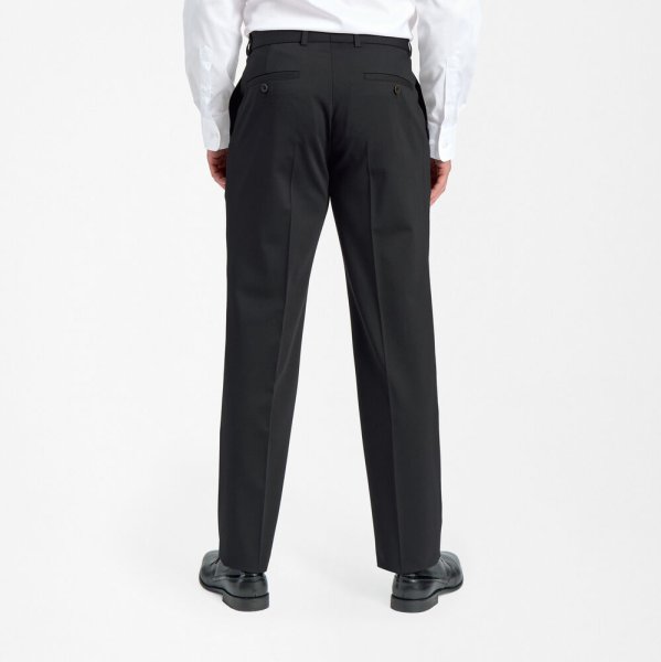 Zoom bild av Traveller mens trouser regular fit, black