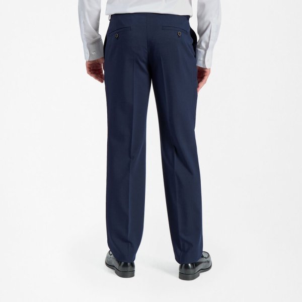 Zoom bild av Traveller mens trouser regular fit, dark blue